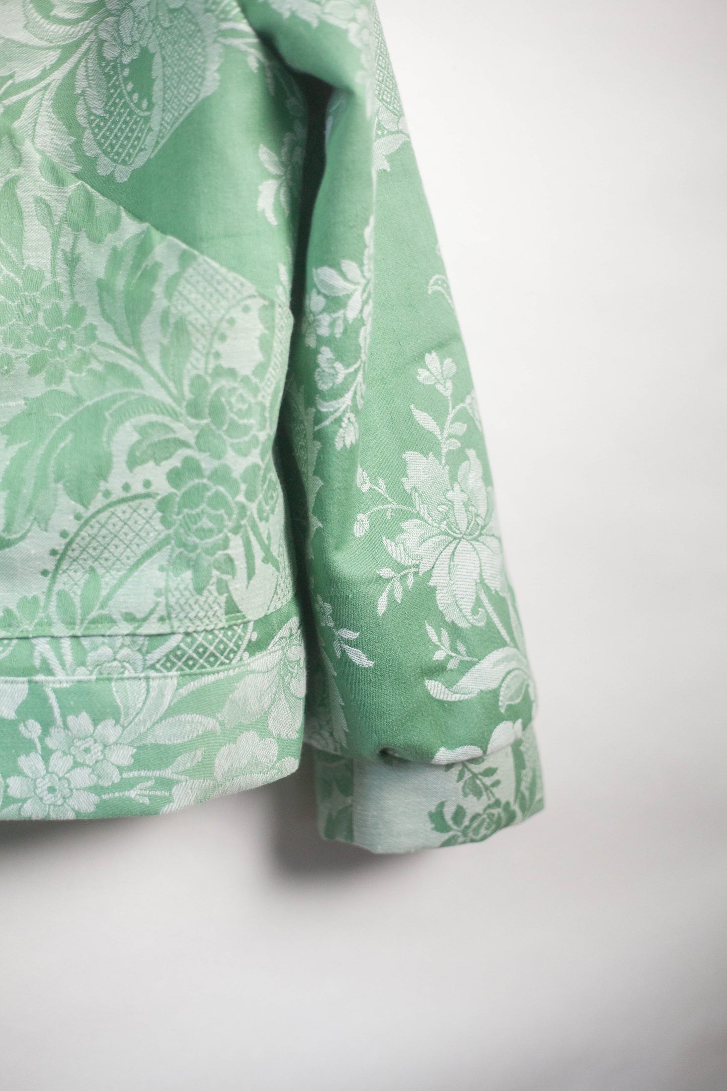 Veste Jacquard verte - L