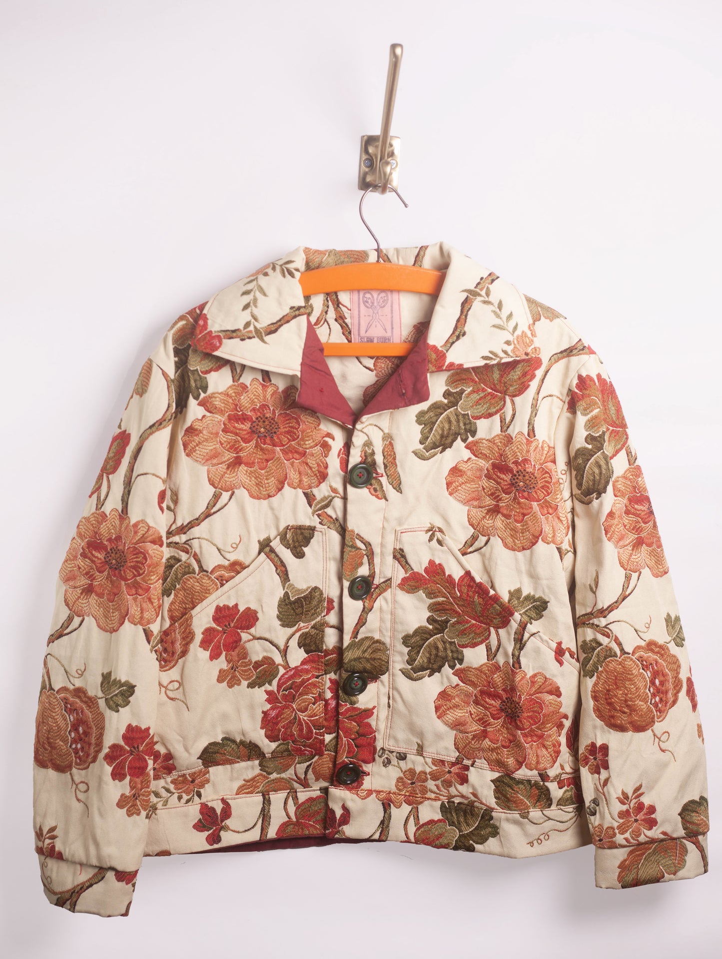 Veste tapisserie florale