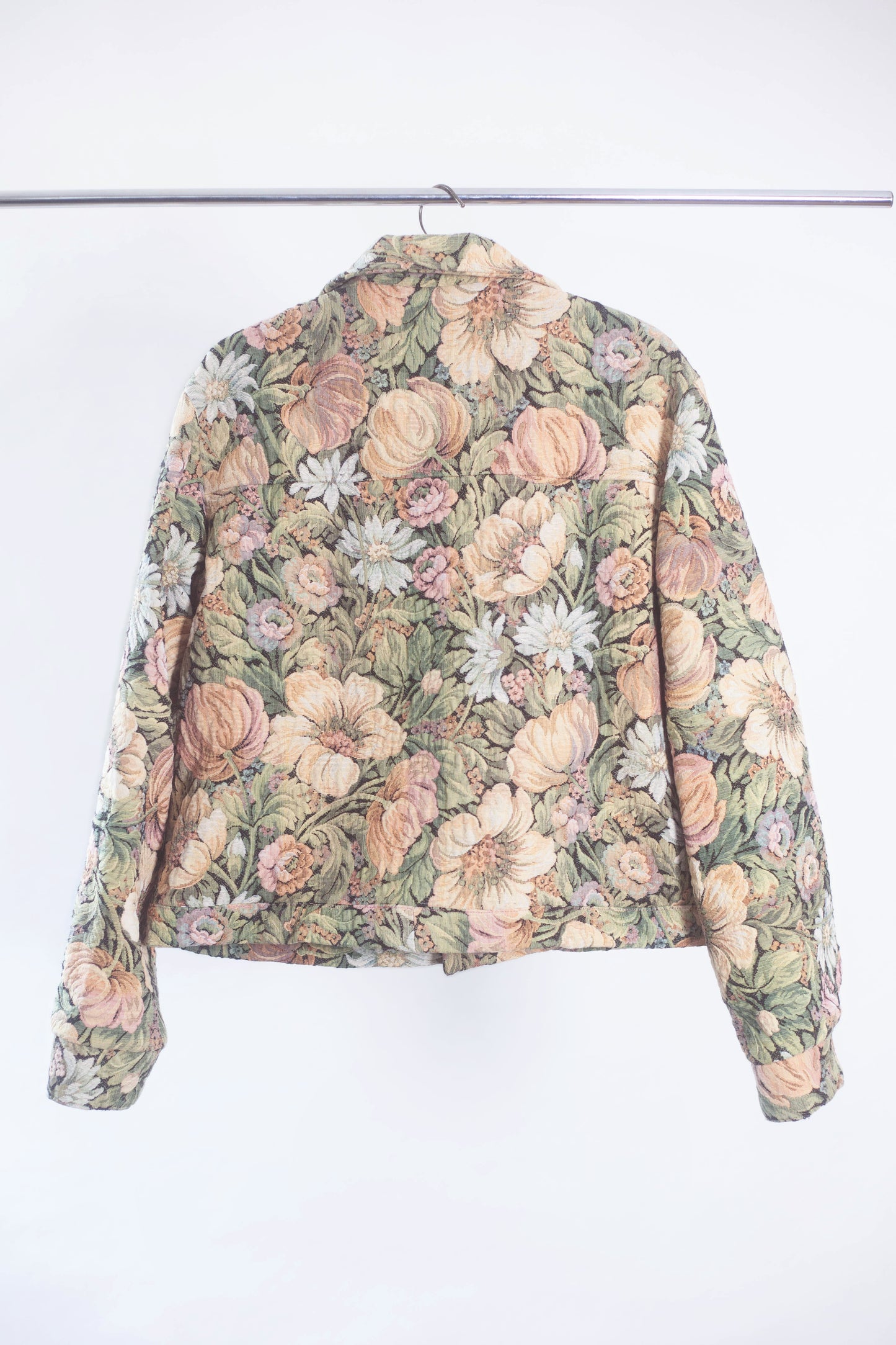 Veste tapisserie à fleurs L / XL