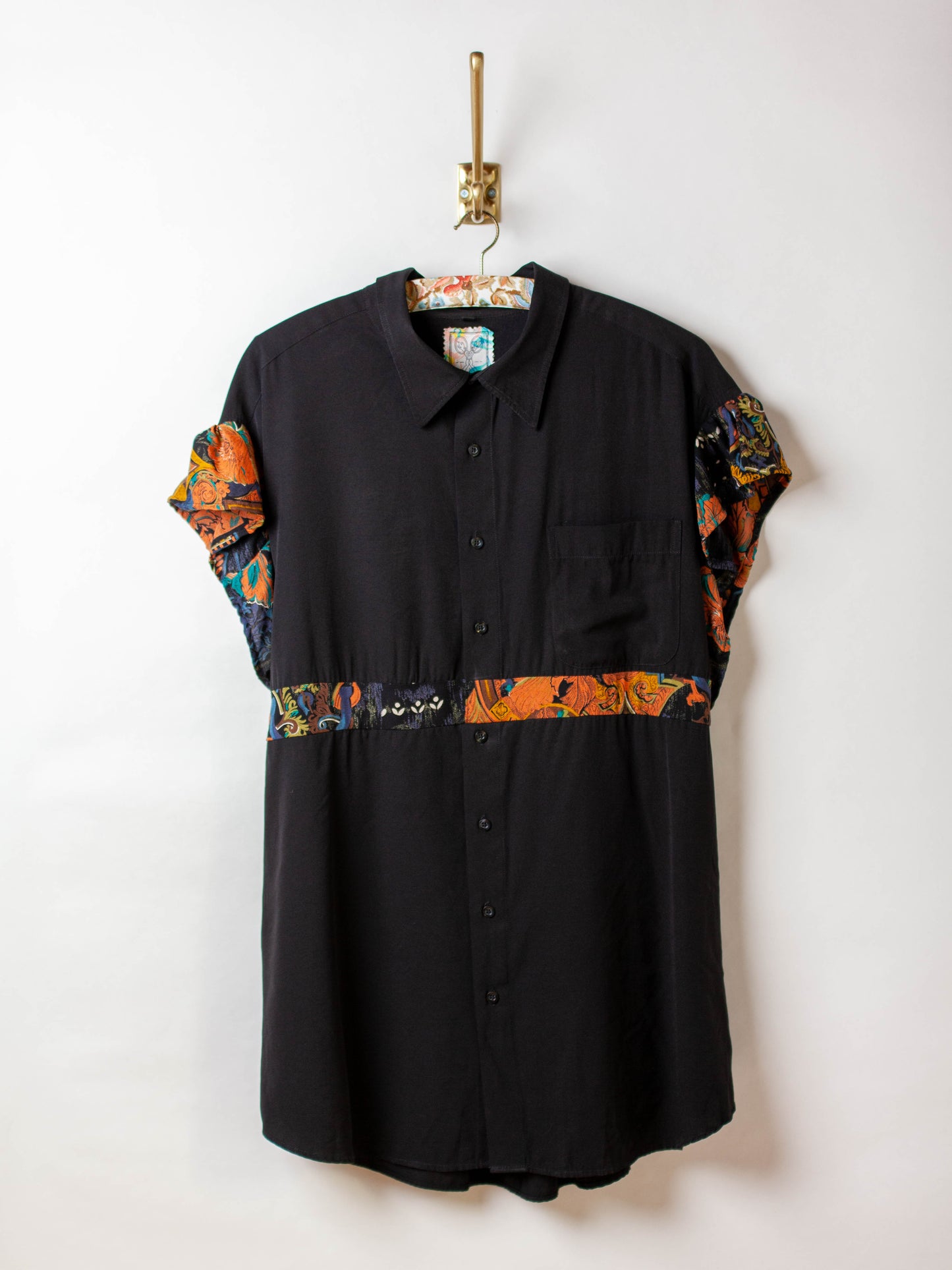 Robe-chemise upcyclée L-XXL